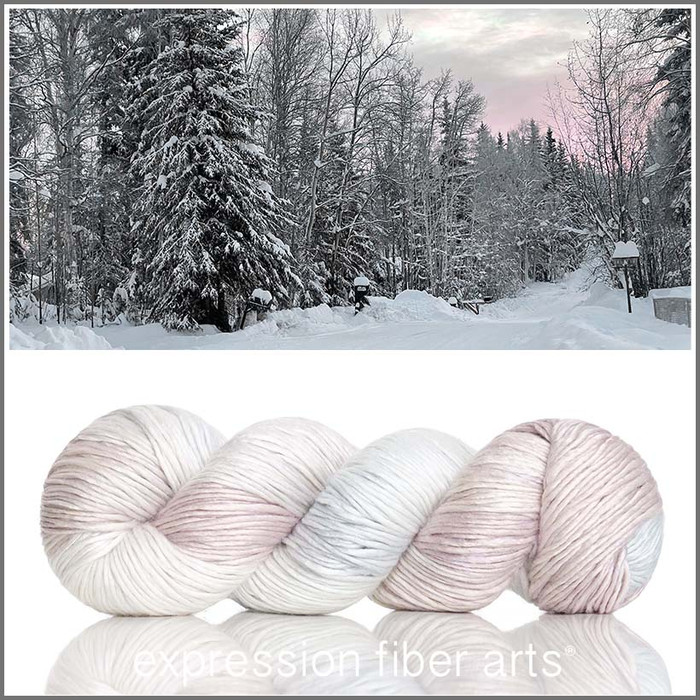 Slippery Slope 'PEARLESCENT' WORSTED