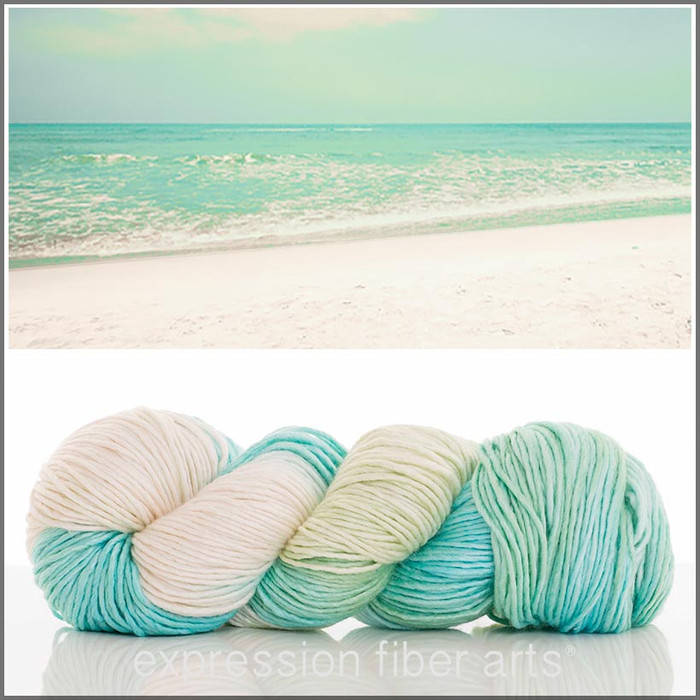 Oopsy White Sand Beach 'PEARLESCENT' WORSTED