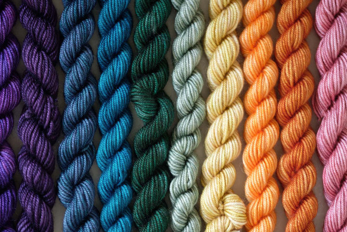 Rainbow Mountain Hues 'CREMA' SOCK Kit
