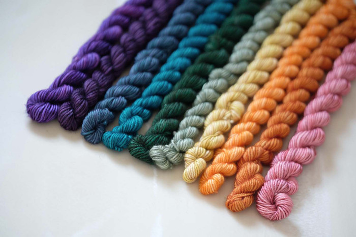 Rainbow Mountain Hues 'CREMA' SOCK Kit