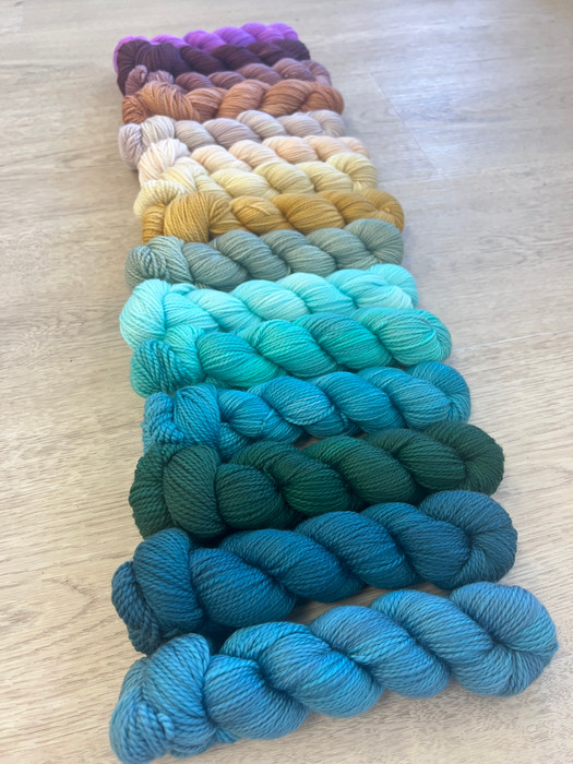 Positive Vibes 'BUTTERY' WORSTED Mystery Skein