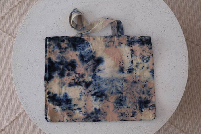 Fading Dusk Tie-Dyed Cotton Tote Bag