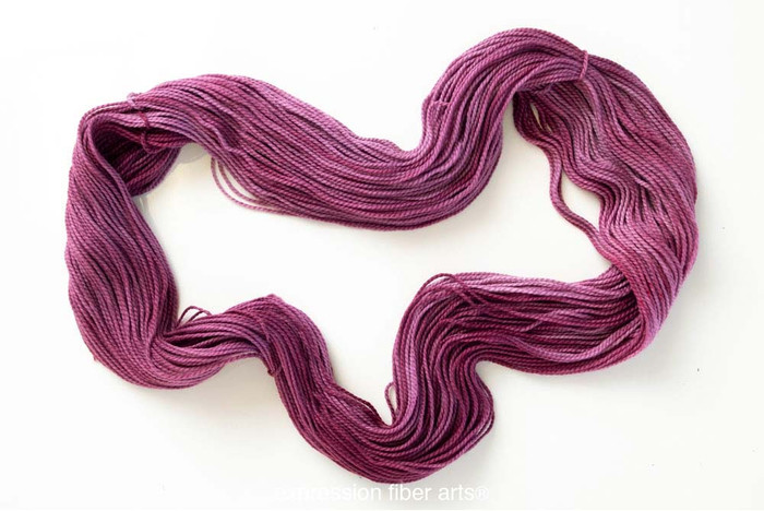 Fuchsia Glow 'BUTTERY' WORSTED