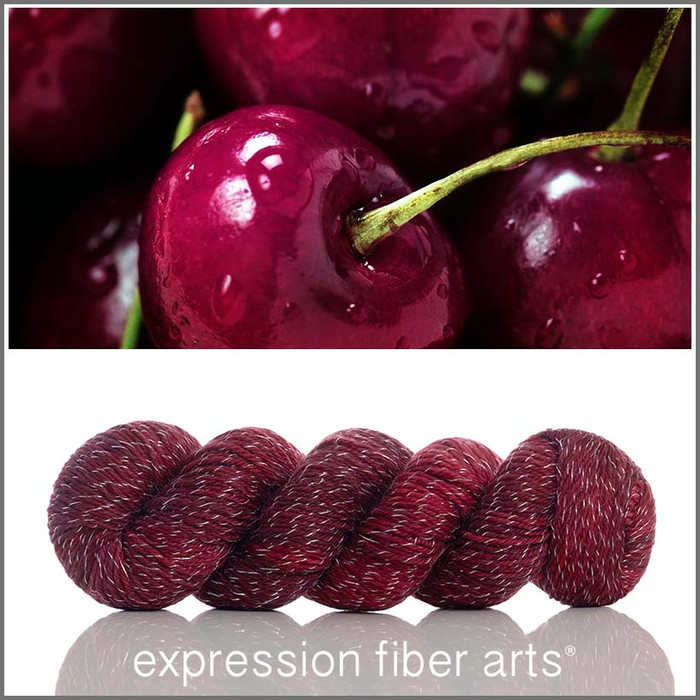 OOPSY Cherry Red 'SPARKLE' DK