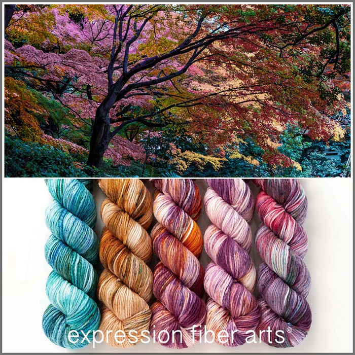 Arboretum Hues 'BUTTERY' WORSTED KIT