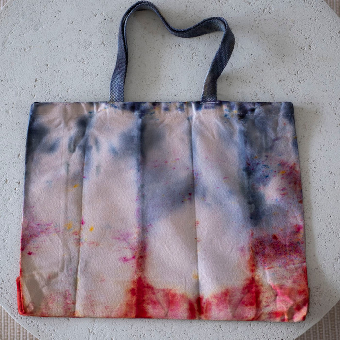 Dawn Beachscape Hand-Dyed Cotton Tote Bag