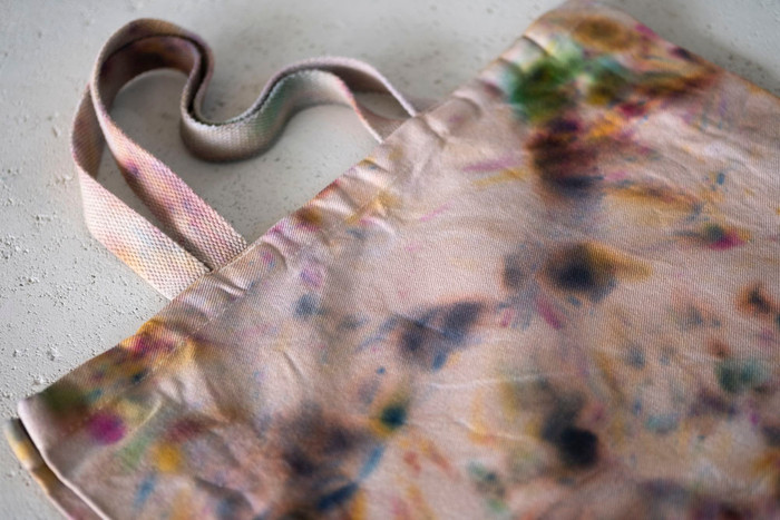 Sparrow Hand-Dyed Cotton Tote Bag