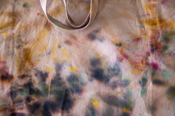 Sparrow Hand-Dyed Cotton Tote Bag