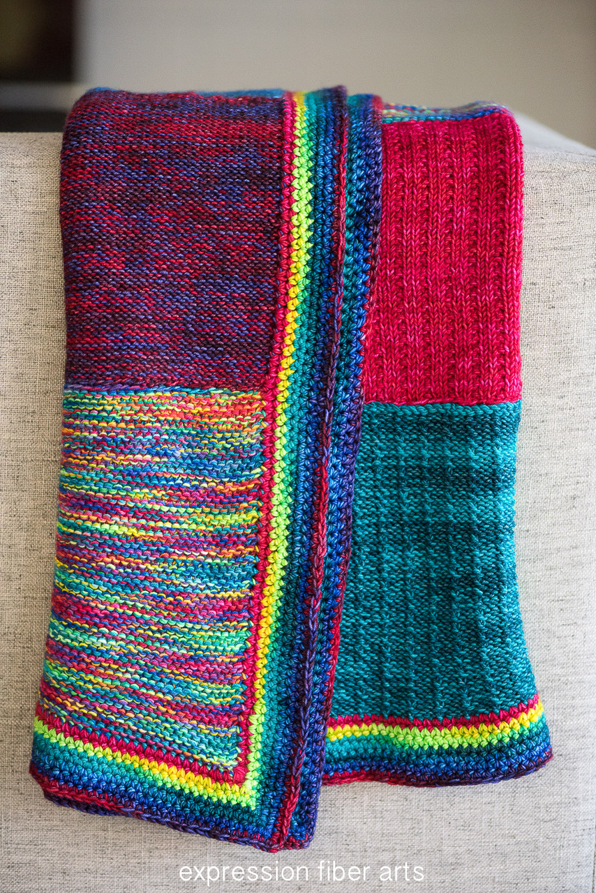 Rainbow Stripes Bralette Knitting pattern by Knitty Kitty Designs