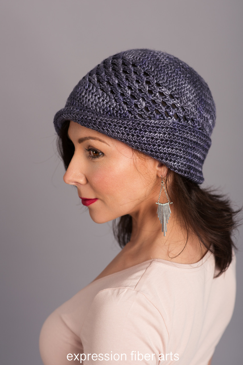 Ski Lodge Crochet Beanie Pattern
