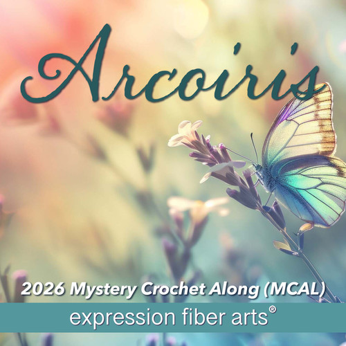 Arcoiris - 2026 MCAL (Mystery Crochet Along) - Expression Fiber Arts