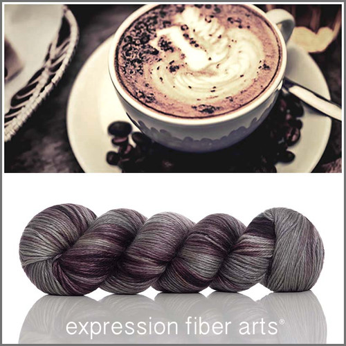 Mocha 'ALPACA SILK' DK - Expression Fiber Arts