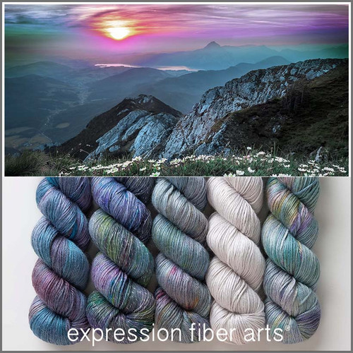 Odyssey Hues 'ALPACA SILK' DK - Expression Fiber Arts