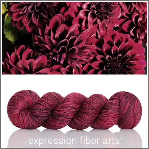 Shadow Cat Dahlia 'DEWY' DK Expression Fiber Arts