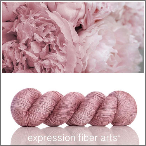 Frothy Pink 'OASIS' FINGERING - Expression Fiber Arts