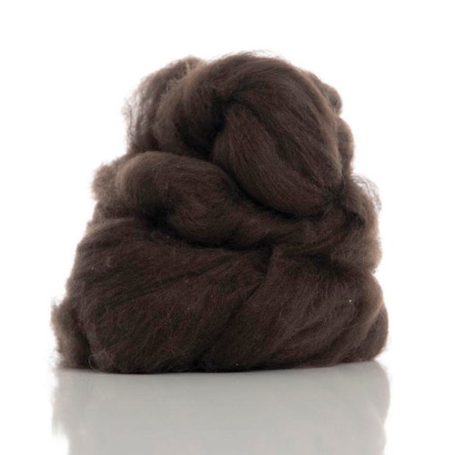 Chocolate Brown 100% Yak Fiber - 1 Ounce - Expression Fiber Arts