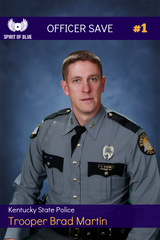 KENTUCKY STATE POLICE TROOPER SAVED WITH GRANTED TOURNIQUET FROM SPIRIT OF BLUE KENTUCKY STATE POLICE TROOPER SAVED WITH GRANTED TOURNIQUET FROM SPIRIT OF BLUE