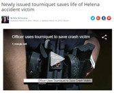 Officer Carrying Tourniquet in a RIGID TQ Case Saves Life