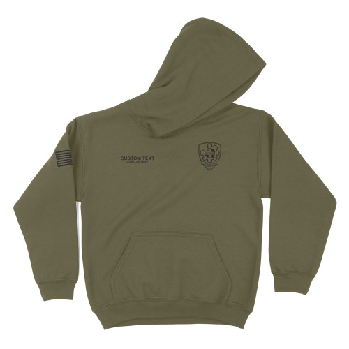 YOUTH Core Fleece Pullover Hoodie {00}