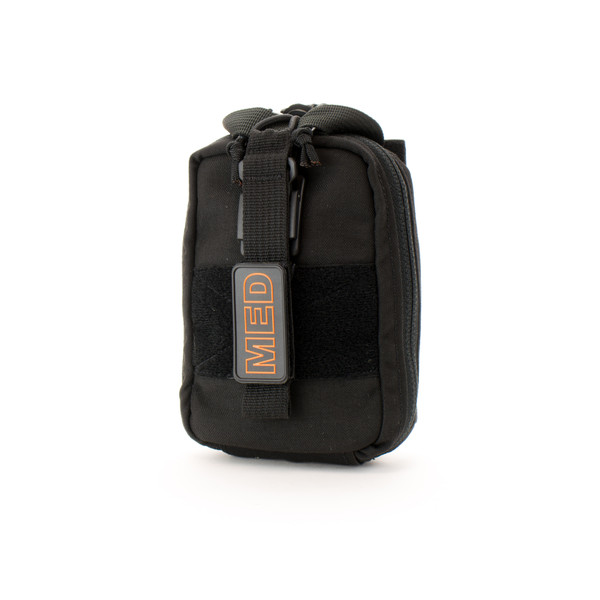 Quick detach releasable medical kit. Quick release IFAK. Molle and belt mounted med kit. Duty grade med kit for Law enforcement, SWAT, and Military.