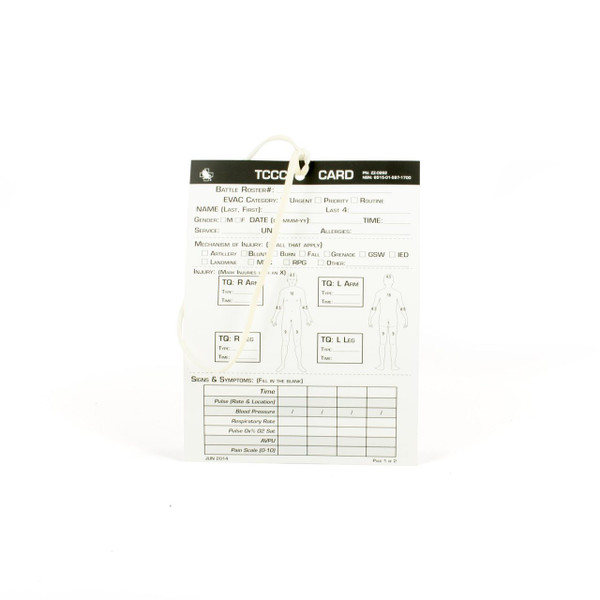 Combat Casualty Card