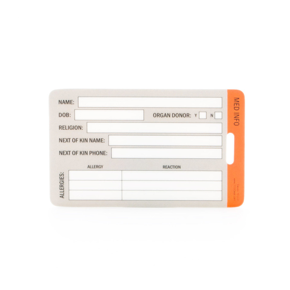 Medical ID Kit