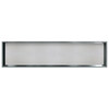 Samuel Mueller 58.5-in Recessed Stainless Steel Horizontal Shower Storage Pod Rear Lined  Grey Stone