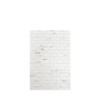 Samuel Mueller 48-in x 72-in Glue to Wall Tub Wall Panel, Carrara/Tile