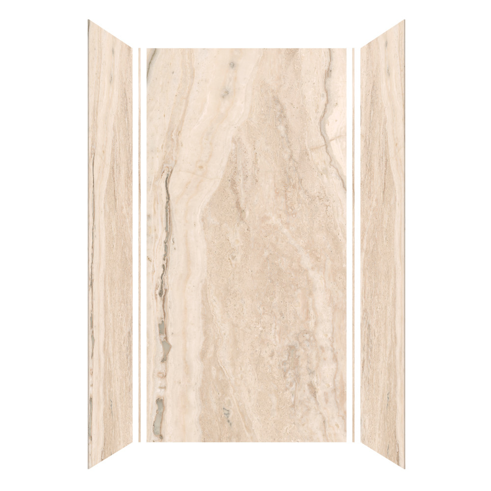 Samuel Mueller Trinity 48-in X 36-in X 96-in Shower Wall Kit