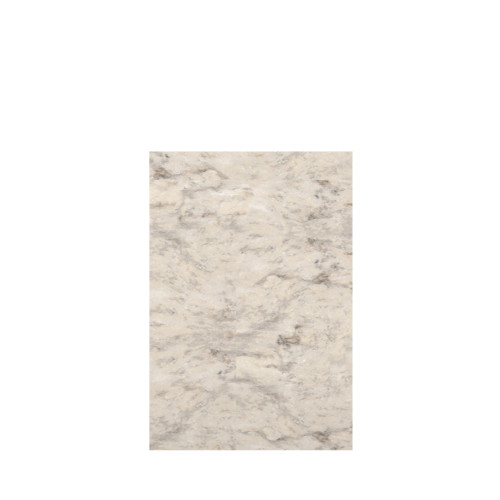 Samuel Mueller 48-in x 72-in Glue to Wall Tub Wall Panel, Creme/Velvet