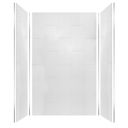 Samuel Mueller Pioneer 60-in X 36-in X 96-in Shower Wall Kit