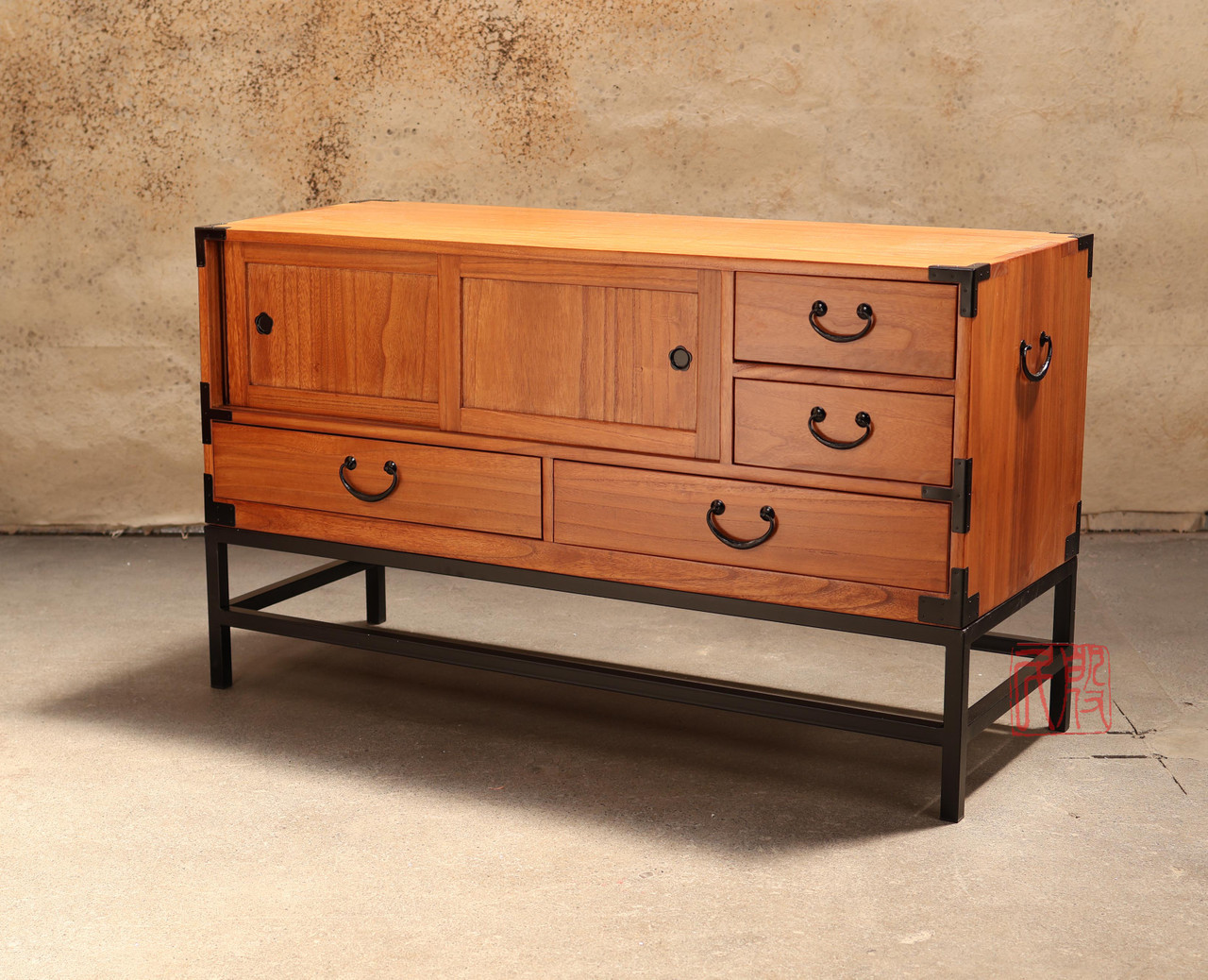 Japanese style kiri wood choba tansu (KB49)