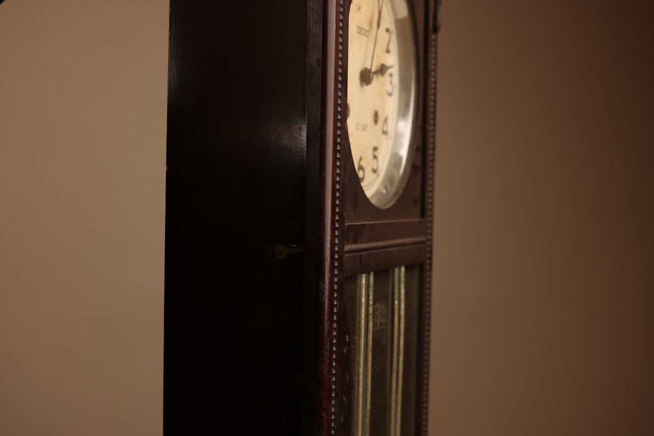 Vintage Japanese Wall Pendulum Clock (22J-221-1)