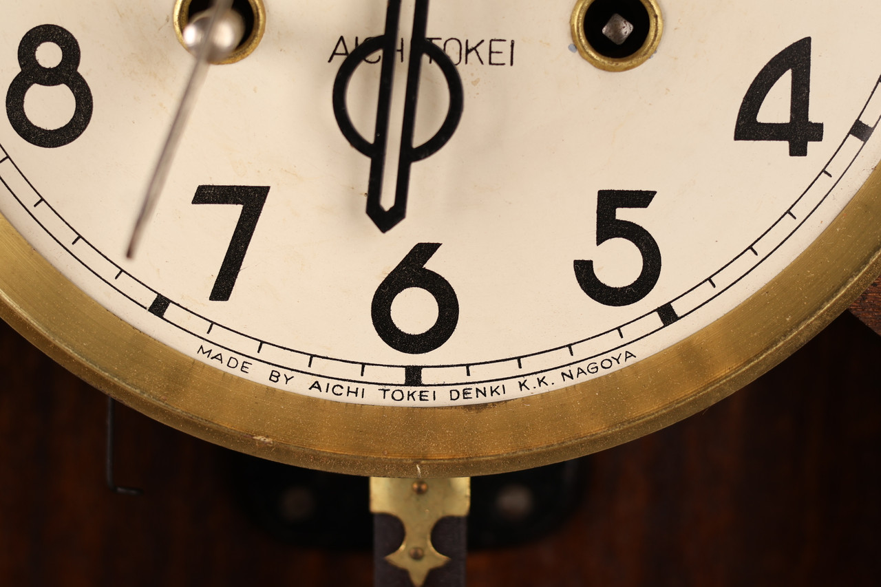 Vintage Japanese Wall Pendulum Clock (22J-221-2)DECORATIVE