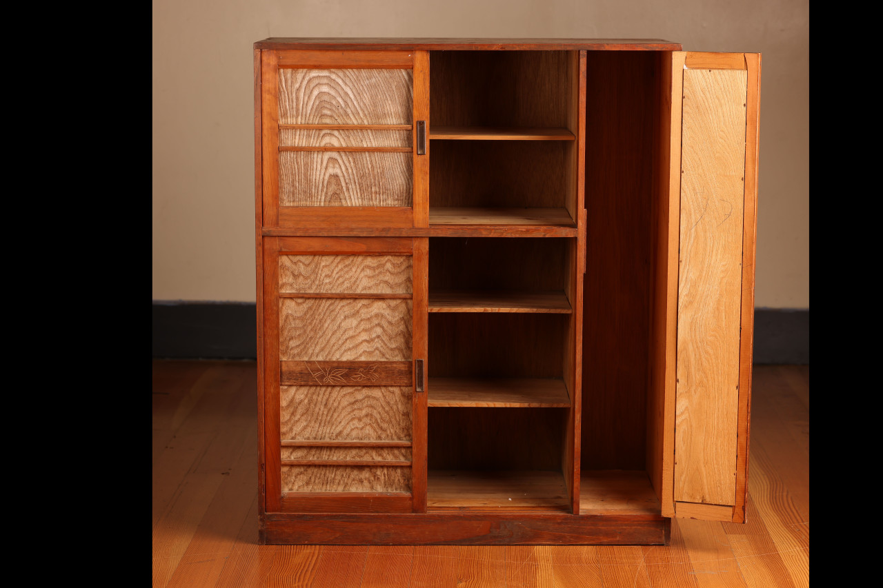 Vintage Japanese Getabako Shoe Tansu (22S-C16)