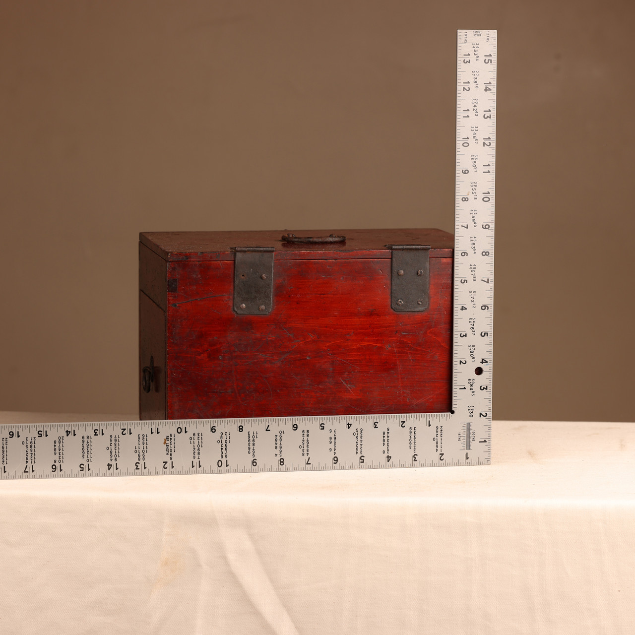 Antique Japanese Kakesuzuri Ink Box (22S2-5)