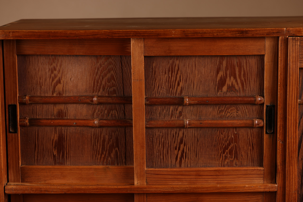 Vintage Japanese Getabako Shoe Cabinet (23F-C12)