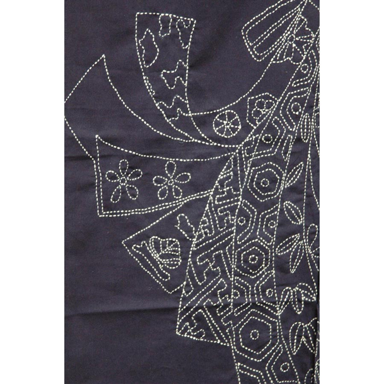 Sakura Kimono Jacket in Japanese Sashiko Embroidery