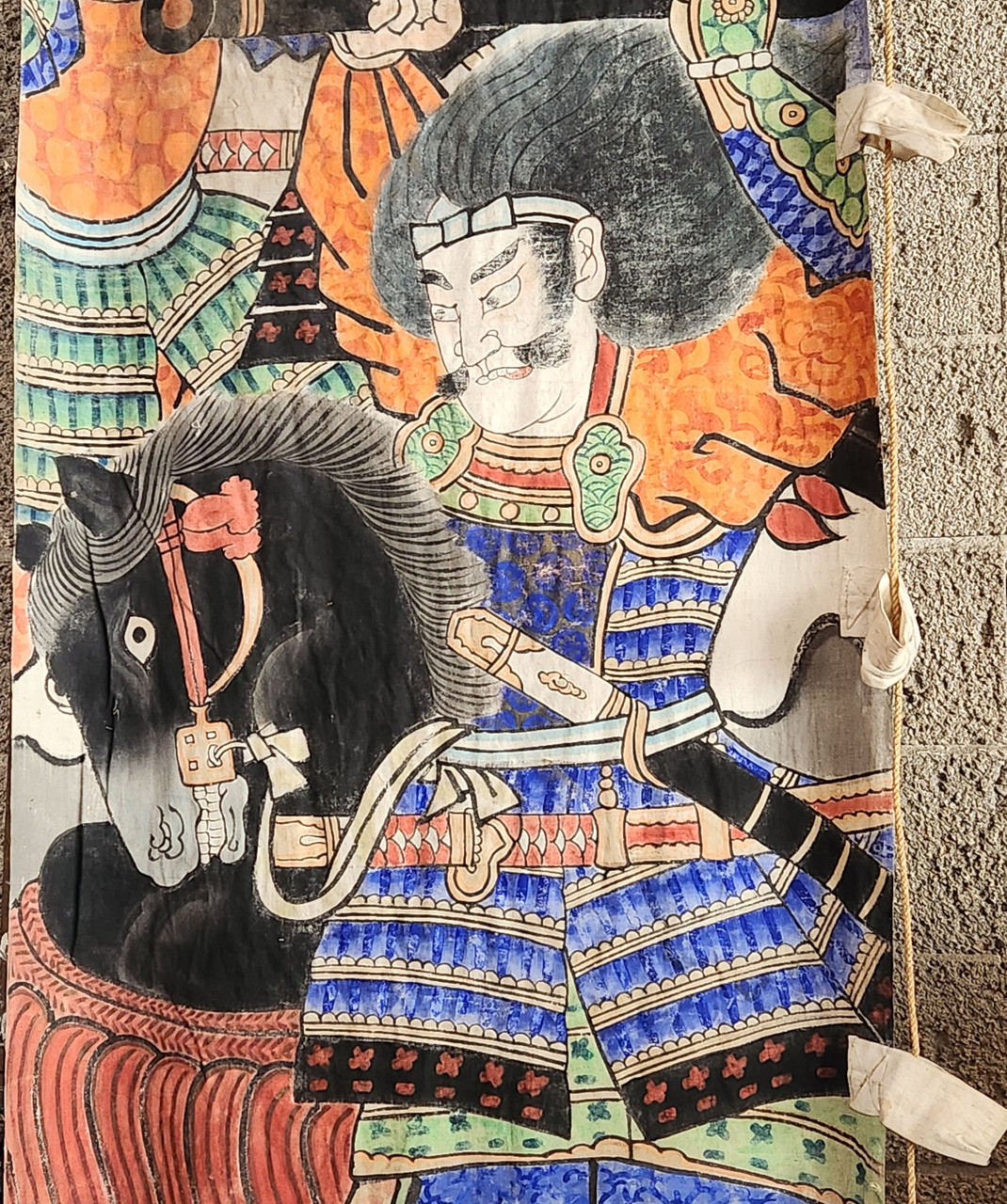 Vintage Japanes Boy's Day Banner Flag (23O-299-1)