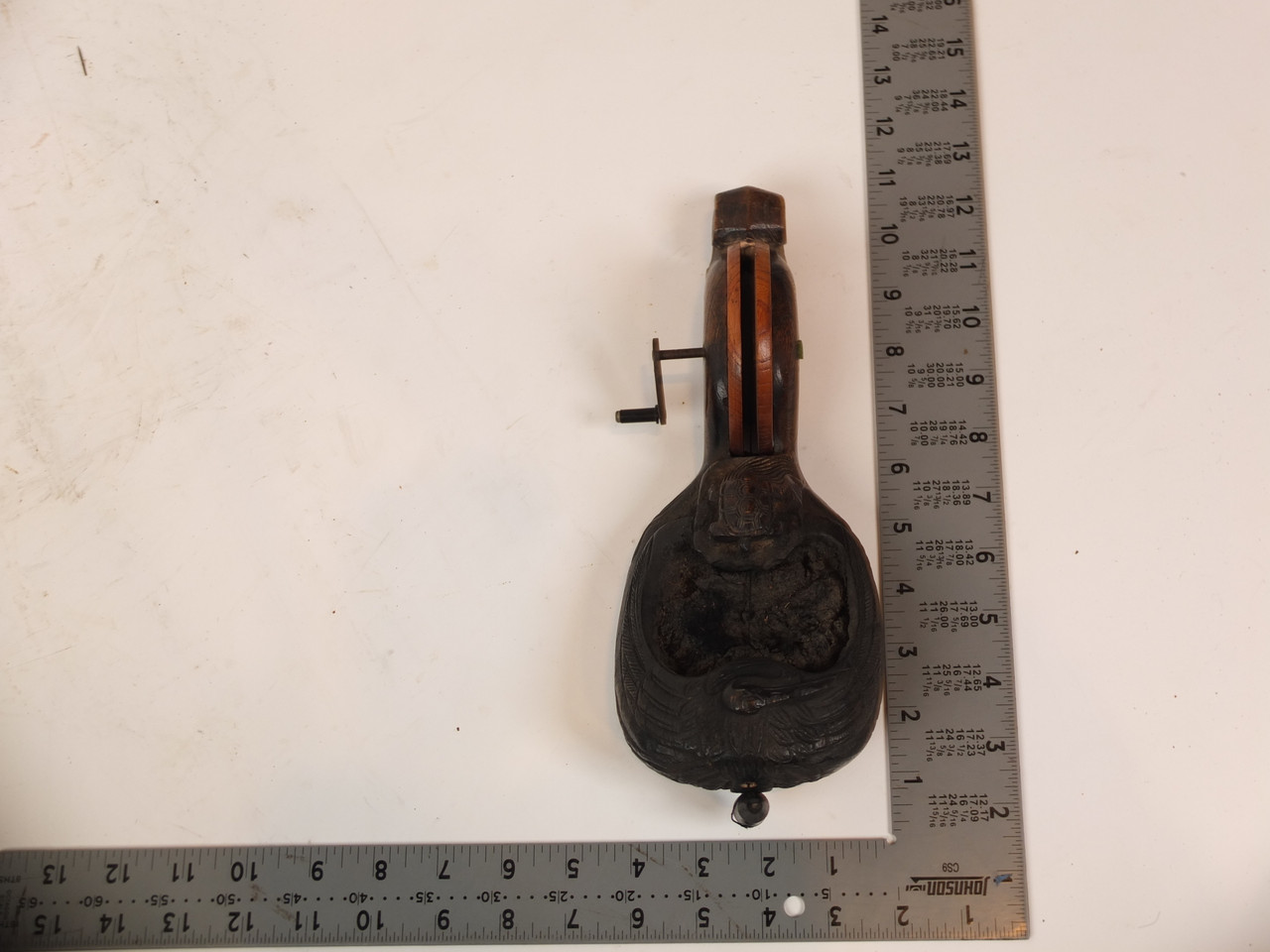 Antique Japanese Carpenter Tool Sumi Tsubo Ink Pot (23O-340)