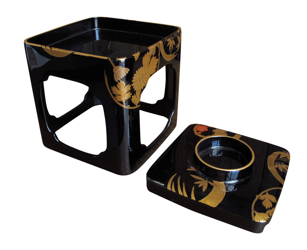 Japanese Wajima Lacquer Otoso Set for Wedding