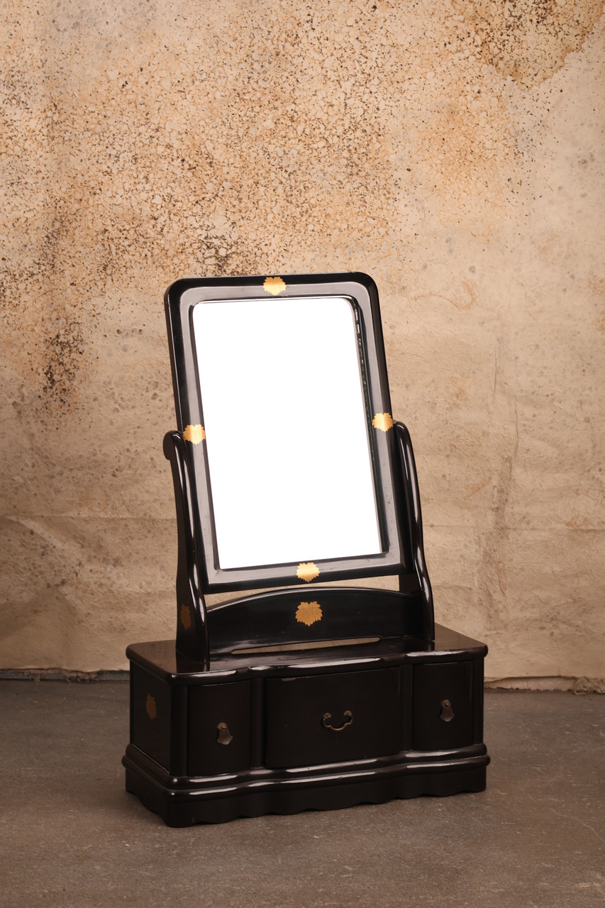 Vintage Japanese Vanity Kyodai Mirror Chest Tansu (23O-445)