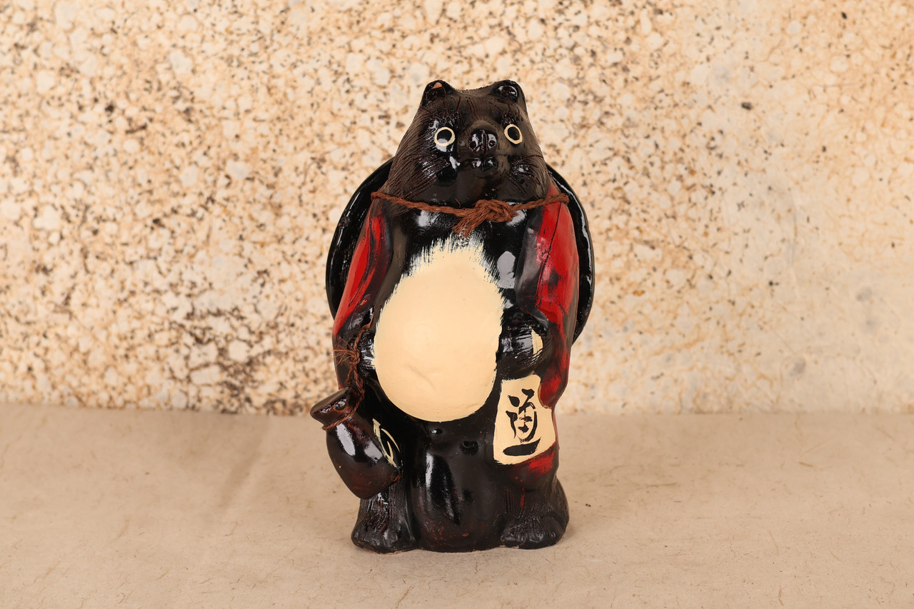 Japanese Shgaraki Garden Tanuki (23O-391-2)