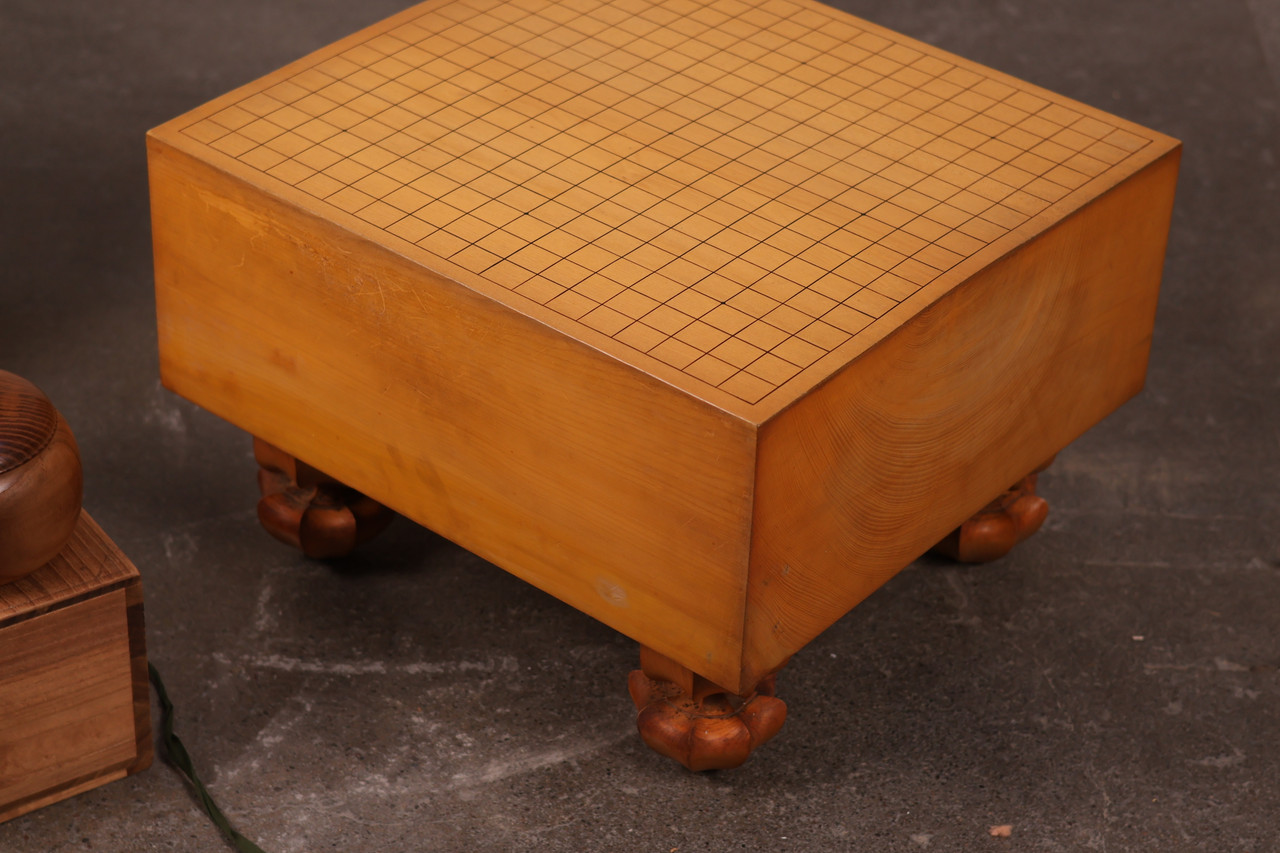 Japanese Go Board Go Ban Wood Go Ishi Igo Set (24J-460)