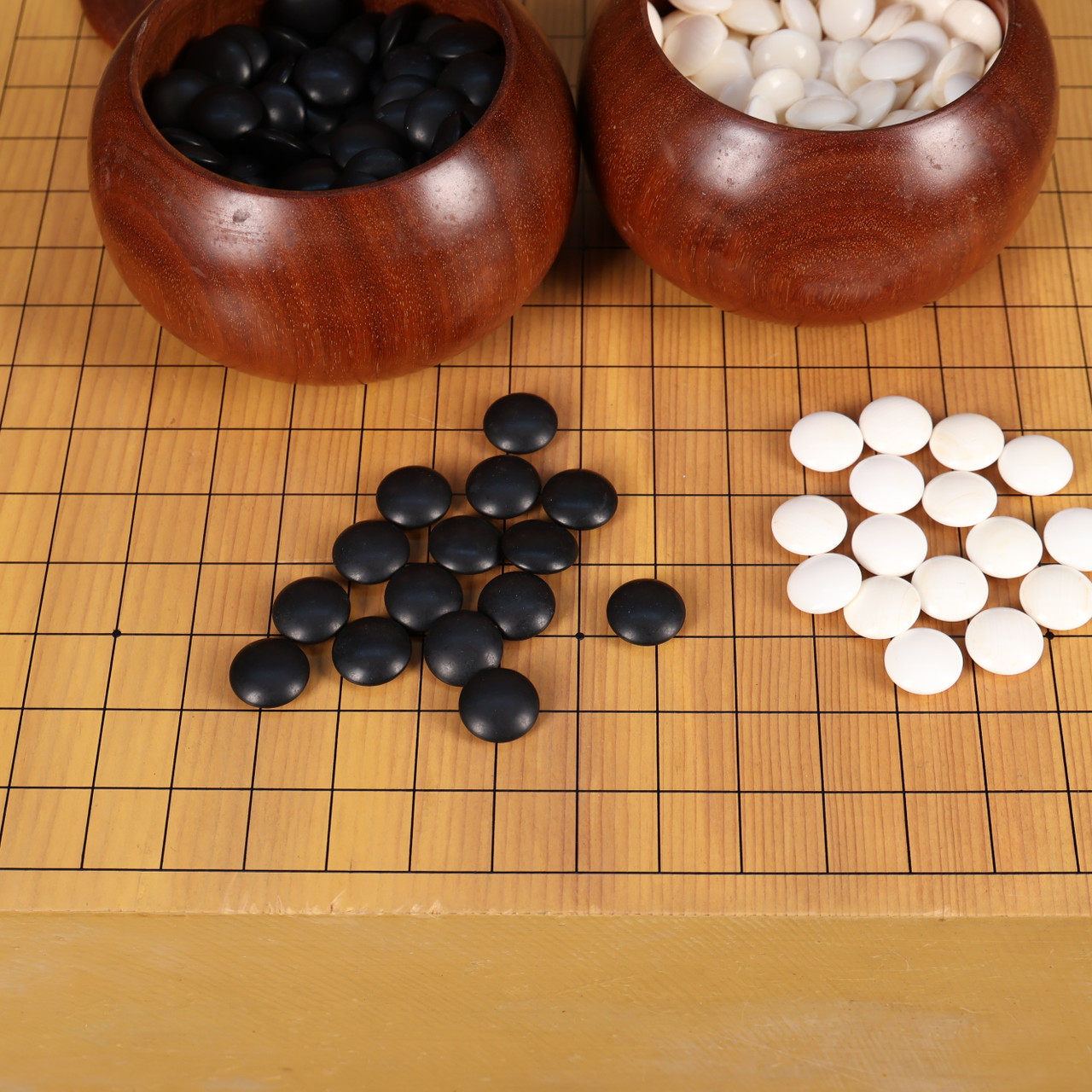 Japanese Go Board Go Ban Wood Go Ishi Igo Set (24J-460)