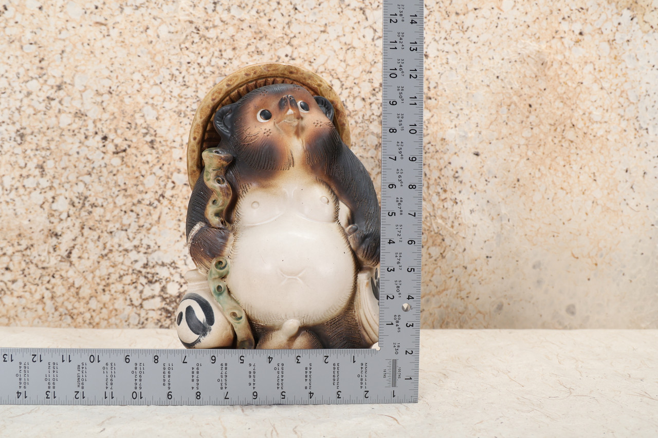 Vintage Japanese Raccoon Dog Tanuki — 2000, Heisei Era (SKU: 25M