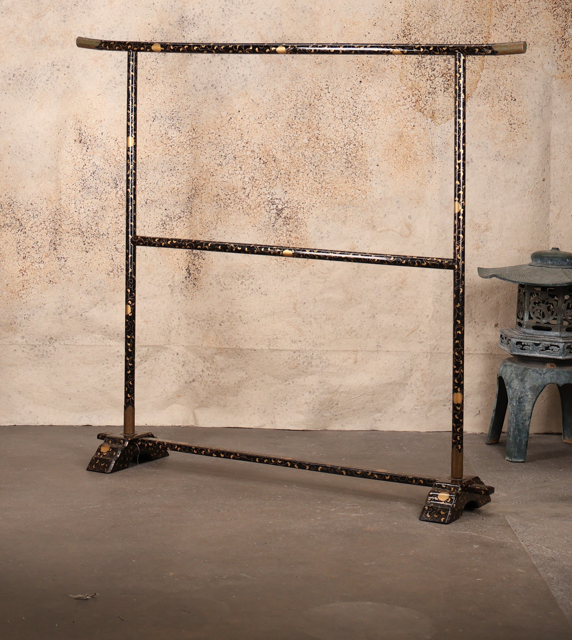 Antique Japanese Kimono Stand (Ikou) — 1880s, Meiji Era (SKU: 25M