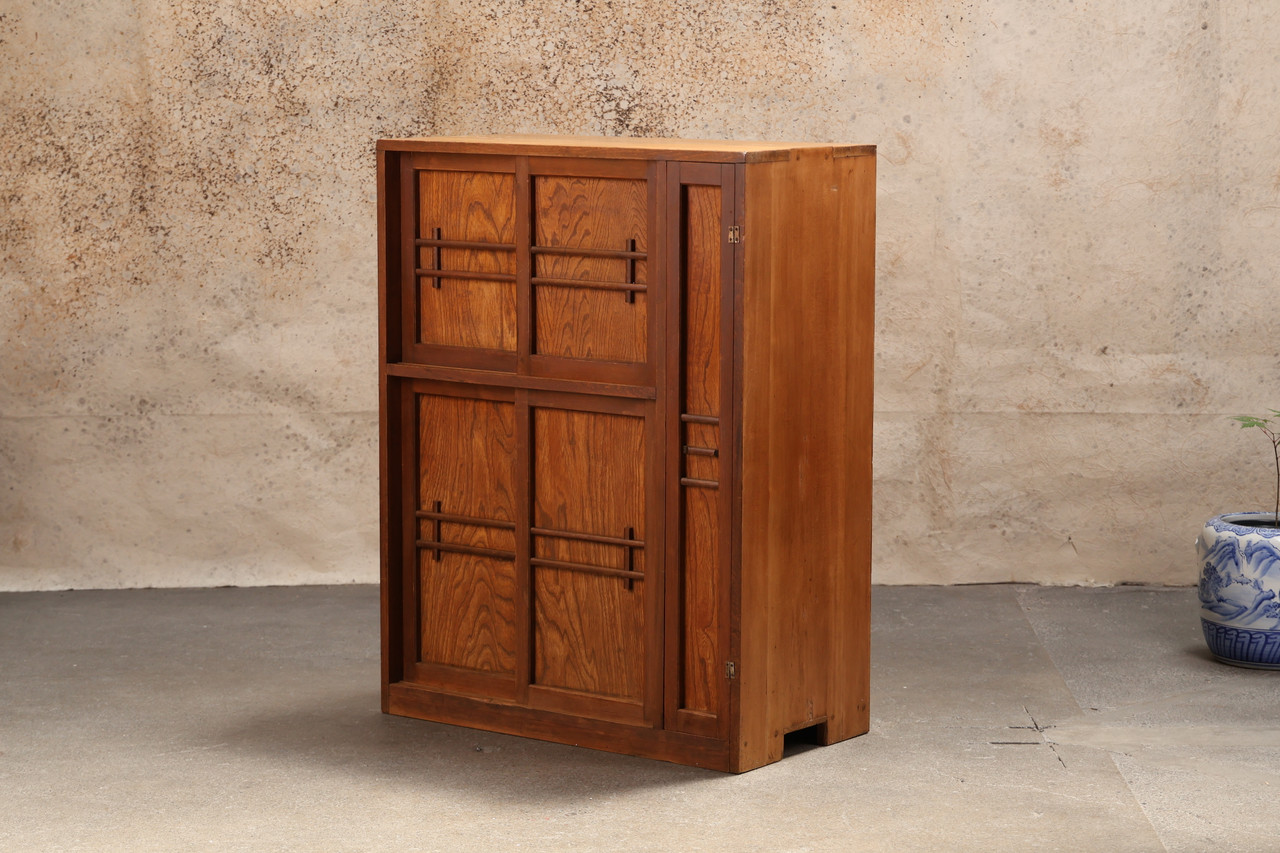 Antique Japanese Shoe Chest, Geta Bako — 1940s, Showa Era (SKU