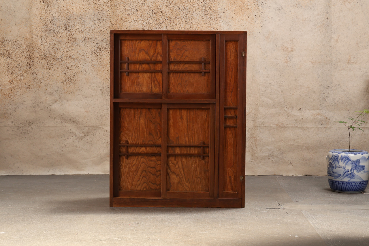 Antique Japanese Shoe Chest, Geta Bako — 1940s, Showa Era (SKU