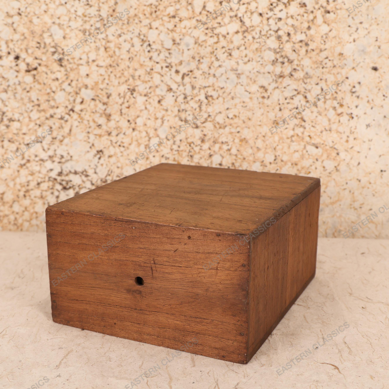 Antique Japanese Ko Bako Small Box — Wood, 1920, Taisho Era (SKU
